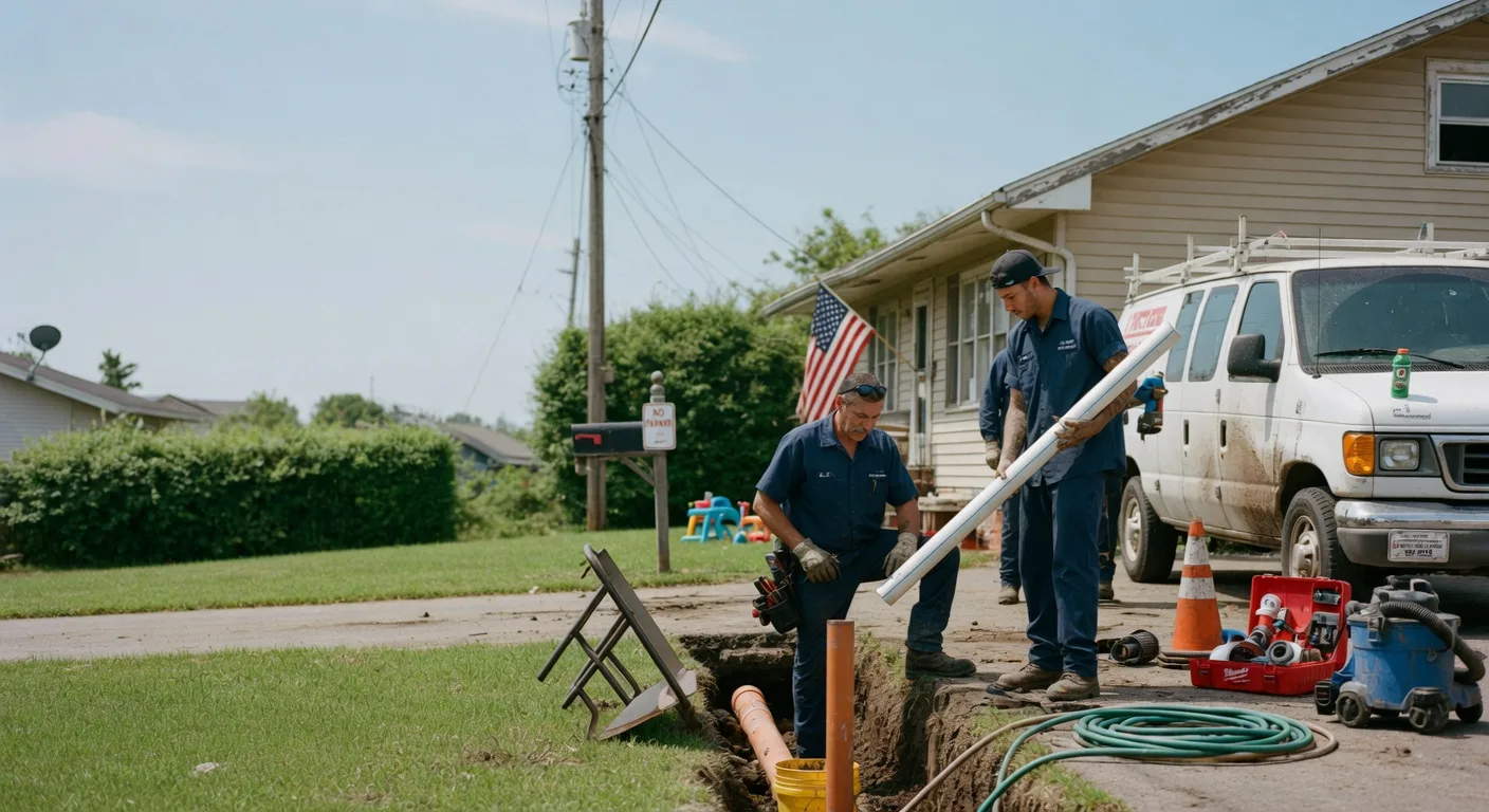 Drain Cleaning in Oakwood, TX near me